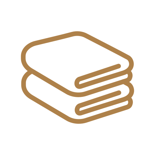 Premium luxury towels Icon